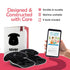 Pack 4) Piddle Pads - Strollers, Bouncers & Car Seat Pad, Waterproof & Machine-Washable Cover on Car Potty for Toddler