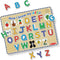 Melissa & Doug Wooden Alphabet Sound Puzzle - 26 pcs Wooden Puzzle with Sound Effects - FSC Certified