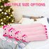 Long Axolotl Plush Toy Body Pillow, 43” Cute Stuffed Animal Gift for Girls and Boys, Soft Kawaii Plushies
