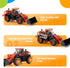 Bulldozer 3 4 5 6 Construction Truck Toys for Toddlers: Push Go Truck Sandbox Excavator Toy Trucks Vehicles Snow Plow