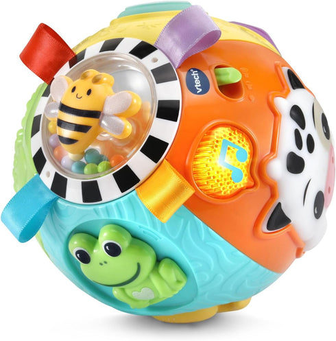 VTech On-the-Moove Activity Ball for Babies - Textured Orange Toy