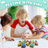 16Pcs Dinosaur Pull Back Cars Set for Kids, Mini Dinosaur Party Favors, Goodie Bag Stuffers, Classroom Prizes