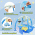 31x31inch Set, Dr.Rapeti Baby Play Mat, Activity Baby Play Gym with Arch, Playmats & Floor Gyms, Detachable Mirror