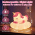 3-Level Dimmable 30-Min Mewaii Cloud Unicorn Night Light for Kids, Portable Lamp with Wireless Charging Cloud Base
