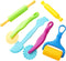 MAGIKON 6-Piece Kids Dough Tool Set Colorful, Child-Safe Modeling Clay Accessories for Small