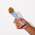Set 6 Pack (3 3 3D Made in USA Spoon la la Toddler Utensils - Spoons & Forks for Kids) - Self-Standing Ergonomic Cat