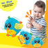 Baby Toys 6 to 12 Months & Up - 'Mr. Blue' Dancing & Singing Bird, Sound & Touch Activated Musical Toy for Infants