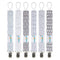 Babygoal Pacifier Clips, 6 Pack Holder for Boys and Girls, Fits Most Pacifier Styles & Baby Toys, Baby Gift 6MP09