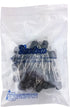 yueton 50pcs Black Plastic Head Baby Safety Pins, Safety Locking Baby Cloth Diaper Pins