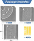6 Pack Road Baseplates for Building, Compatible with Lego Classic Bricks, 10” x 10” for City Sets (Attached DIY