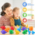 Ganaj 26Pcs 1-3 1, 2, 3 Matching Letters Fine Motor Toy, Alphabet Match Game Educational Toys for Toddlers Dinosaur
