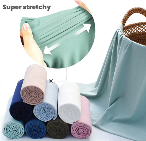 OWLOWLA Swaddle Blanket and Hat Set, Newborn Swaddle Wrap Baby Receiving Blanket for Baby Boys Girls