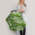 Schgap Leaves Car Seat Cover for Babies Nursing Cover Breastfeeding Baby Carrier Cover Stroller Cover for Newborn