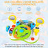 fisca Toddler Steering Wheel Toy for 1-3 Year Old, Interactive Learning Toy with Light and Sound for Preschool Kids