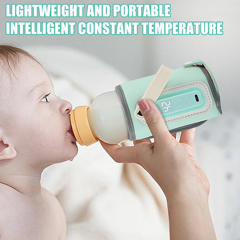 Generic Travel Bottle Warmer,USB Powered Heating Sleeve | Kids Fast Night Feeding Milk Warmers | for Kids Girls Boys