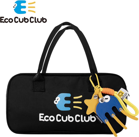ECOCUBCLUB 6pcs Gussets Lining,12 2 Bags,Packed Chain-G-01-F Reusable Washable Cloth Diapers for Baby Shower,Leak-Proof