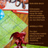 GSM Brands Battle Mat: 4 Pack Open Plains Setting Dry Erase Battle Boards for Dungeons Role Playing Game