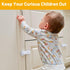 TRILINK Cabinet Locks for Babies - 10 Pack Baby Proofing Safety Locks for Cabinets, Fridge, Strong Adhesive, No Drilling