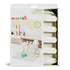 8 Munchkin Bottle Drying Rack and Mat, Holds Bottles, Pump Parts, Pacifiers, & Accessories, Space Saving Folding