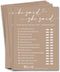 Bridal Shower Games Cards, Guest Who Said It, He Said She Said Game Cards, 25 Guests Engagement Party Supplies