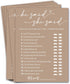 Bridal Shower Games Cards, Guest Who Said It, He Said She Said Game Cards, 25 Guests Engagement Party Supplies
