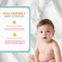10.14fl oz Organic Baby Lotion for Newborn, Natural Face & Body Cream Moisturizer, Toddler, Delicate, Dry Skin - Gentle