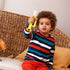 Toyvian 14pcs Plastic Trumpet Toy, Kids Trumpet Instrument Party Noise Makers, Golden Kids Birthday Party Favors