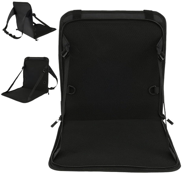bigjvbfv Kids Travel Seat with Seat Belt Portable Travel Seat Folding Kids Seat