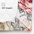 HNHUAMING Floral Crib Sheet and Changing Pad Covers