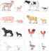 35 PCS Farm Animals Toys for Toddlers 3 Years Old Boys and Girls Realistic Animal Figures Playsets Gift for Kids 3~8