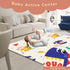 74" 50 (0.4" Fshibila Baby Playpen Mat, Baby Play Mat for Floor, Baby Playmat for Playpen, Thick Ultra Soft Playpen Mat