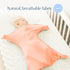(4-8 SleepingBaby Bamboo Zipadee-Zip Transition Swaddle - EverSoft Starfish Design Breathable Wearable Blanket