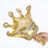 6 Pieces Jumbo Foil Crown Balloons - Large 40 Inches Gold Foil Helium Balloons for Birthday Wedding Party Decorations
