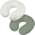 Tcwhniev 2Pcs Nursing Pillow Cover, Soft Cotton Newborn Breastfeeding Pillow Cover Stretchy Nursing Slipcover for Baby