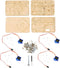 Keenso Robot Arm Kit, Raspberry Pi SNAM1500 4 DOF Wood Robotic Mechanical Arm for Arduino DIY