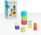 Early Learning Centre Stacking Cups, Sensory Problem-Solving Baby Toy, 10 Colorful Cups with Numbers for Kids 06 Months