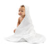 Set Comfy Cubs Baby Washcloths & White Hooded Towel - Perfect for Bath Time
