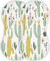 YETTASBIN Cactus Muslin Baby Burp Cloth, Super Soft Absorbent Cotton Burp Rag Baby Bibs Feeding Cloth for Newborn Boys