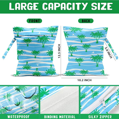 IAXIC Waterproof Wet Dry Pool Bag - Perfect for Travel & Workout