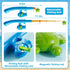 TEMI Fishing Toy for Kids 3-8 Years Old - Magnetic Fishing Pole Bath Toy for Toddlers, Summer Water Fun