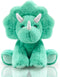 Hideekoog Triceratops Stuffed Animal Toys, 8.5 Inch Soft and Cuddly Triceratops Plush Animals