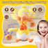 HCdoujoy 13" Eggshell Talking Dancing Duck, Repeating What You Say Mimicking Recording Plush Baby Toy Musical Songs