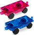 Bmag 2PCS Magnetic Car Set, Construction Vehicle Building Tiles, STEM Educational Magnet Toys for Boys and Girls