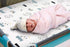 GRSSDER Stretchy Ultra Soft Jersey Knit Fitted Pack n Play Sheets Set, 2 Pack for Portable Cribs