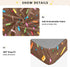 CZXW 52" 28" Colorful Sprinkles Chocolate Crib Sheets Fitted x Natural Cotton Soft & Breathable for Baby Crib Mattress