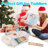 Kids Drum Set - 9 in 1 Baby Drum Set for Toddlers, Montessori Musical Instruments Toy, Wooden Xylophone for Boys & Girls