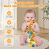 Jollybaby Plush Hanging Spiral Activity Toy for Car Seat, Crib, with Music Box, Rattles, Giraffe