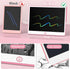 Hockvill LCD Writing Tablet for Kids 16 Inch Drawing Pad for 3-8 Year Olds Toddler Doodle Board Gift (Pink)