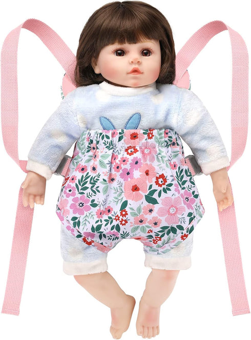 GAGAKU Doll Carrier, Fits IKEA Doll, Reborn Baby Doll, American Girl Doll up to 18 Inches, Doll Accessories