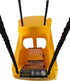 M & M Sales Enterprises Yellow Bulldozer Toddler Swing for Kids